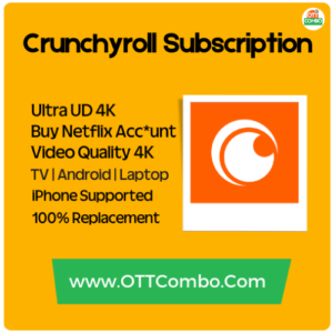 Crunchyroll Premium Subscription Price in India